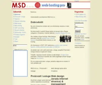 Msdeurope.com(Pula) Screenshot