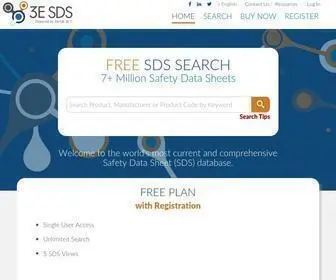 MSDS.com(Free SDS search) Screenshot