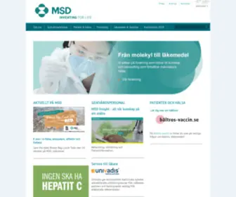 MSD.se(MSD Sverige) Screenshot
