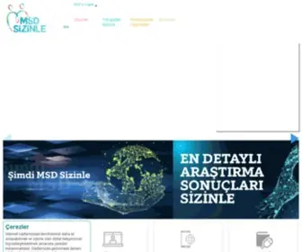 MSdsizinle.com(MSD Sizinle) Screenshot