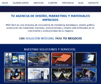 MSdtech.com.mx(MSD Tech S.A) Screenshot