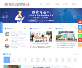 Msebh.com(武汉民生耳鼻喉医院) Screenshot