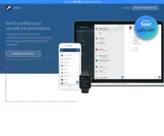 Msecure.com(MSecure Password Manager and Digital Wallet) Screenshot