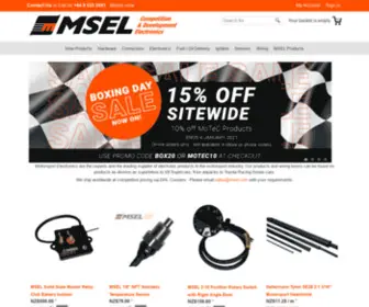 Msel.co.nz(Motorsports electronics) Screenshot