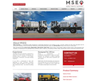 Mseq.co.za(Service Trucks) Screenshot