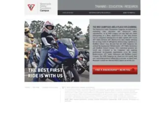 MSF-Campus.org(Motorcycle Safety Foundation Campus) Screenshot