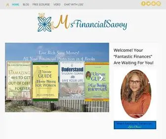 Msfinancialsavvy.com(Personal Finance tools) Screenshot