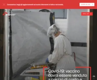 MSF.it(Medici Senza Frontiere Italia ONLUS) Screenshot