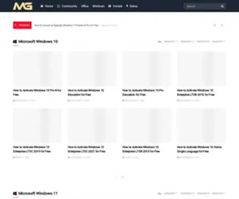 Msgang.com(Free Microsoft Products) Screenshot