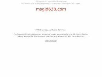 Msgid638.com(Msgid 638) Screenshot