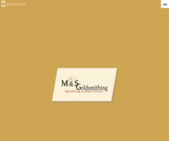 Msgoldsmithing.com(M&S Goldsmithing) Screenshot