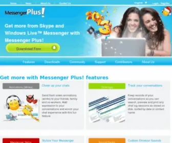 MSGplus.net(Messenger Plus) Screenshot