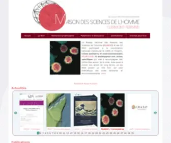 MSH-Clermont.fr(MSH Clermont) Screenshot