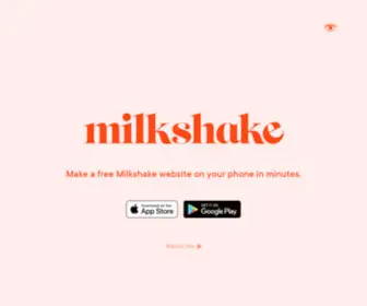 Msha.ke(Milkshake app) Screenshot