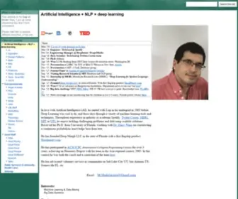 Mshahriarinia.com(Artificial Intelligence Scientist (AI)) Screenshot