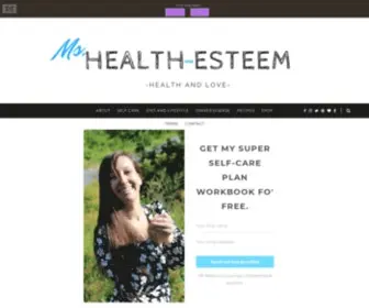 Mshealthesteem.com(Ms. Health) Screenshot