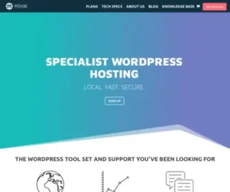 Mshini.com(Mshini Managed WordPress Hosting in South Africa) Screenshot