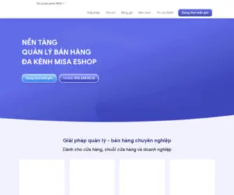 Mshopkeeper.vn(MISA eShop) Screenshot