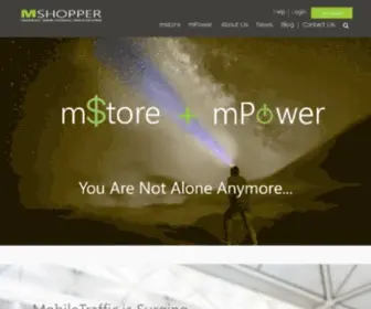 Mshopper.com(Mobile Commerce Platform by mShopper) Screenshot