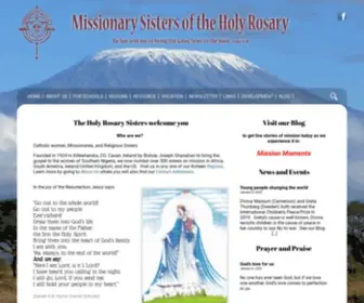 MSHR.org(Holy Rosary Missionary SistersHoly Rosary Missionary Sisters) Screenshot