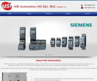 Msi-Auto.com(Elevator Automation Puchong) Screenshot