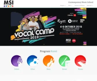 Msi-School.com(MSIMusic School of Indonesia) Screenshot