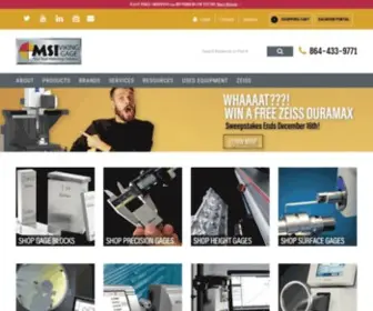Msi-Viking.com(MSI-Viking Gage) Screenshot