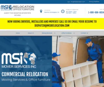 Msiatlas.com(Mover Services) Screenshot