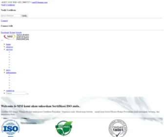 Msicertification.id(MANAJEMEN SERTIFIKASI INDONESIA) Screenshot