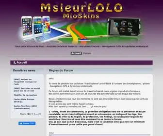 Msieurlolo.fr(Chez M'sieurlolo) Screenshot