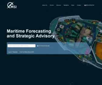 Msiltd.com(Maritime Forecasting and Strategic Advisory) Screenshot