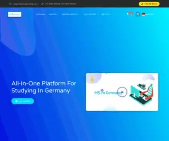 Msingermany.co.in(Study in Germany) Screenshot