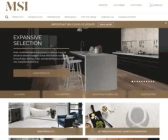 Msisurfaces.com(MSI Countertops) Screenshot