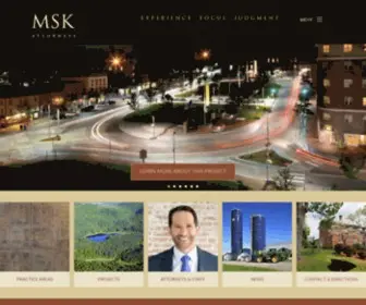 MSKVT.com(MSK Attorneys) Screenshot