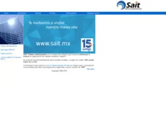 MSL.com.mx(Bienvenido al sitio de SAIT Software Administrativo) Screenshot