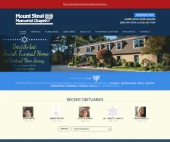MSMC.us(Jewish Funeral Services in Brunswick New Jersey NJ) Screenshot