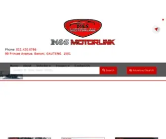 Msmotorlink.co.za(M&s Motorlink) Screenshot