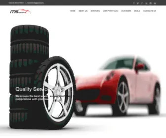 Msmotorsindia.com(Ms motors automative & interiors in India) Screenshot