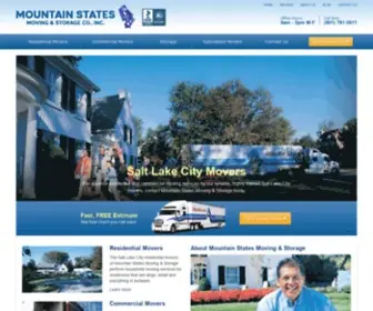 Msmoving.com(Salt Lake City Moving Company) Screenshot