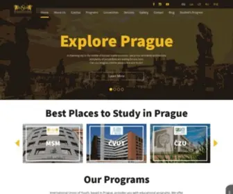 MSMstudy.eu(Study in Prague) Screenshot
