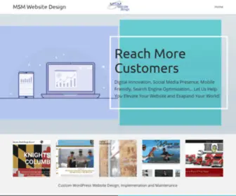 MSmwebsitedesign.com(MSmwebsitedesign) Screenshot