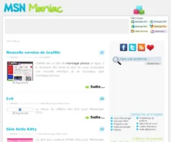 MSN-Maniac.com(MSN Maniac) Screenshot