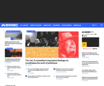 MSNBC.com(News, video and progressive community) Screenshot