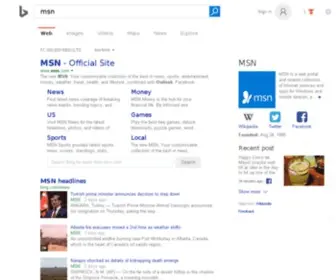 MSN.co(Hotmail) Screenshot