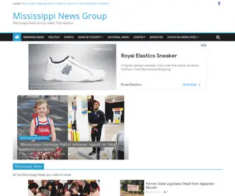 Msnewsgroup.com(Mississippi News Group) Screenshot