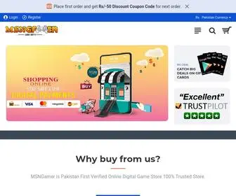 MSngamer.pk(Buy Gift Cards) Screenshot