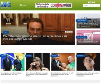 Msnoticias.com.br(MS NOTÍCIAS) Screenshot