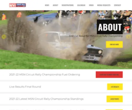 MSnrallychamp.co.uk(Feel the speed) Screenshot