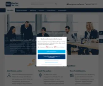 Mso-Medien.de(NOZ Mediadaten) Screenshot