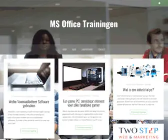 Msofficetrainingen.nl(MS Office Trainingen) Screenshot